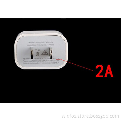 2A Charger Plug for iPhone6 & iPhone6 Plus. Battery Charger.